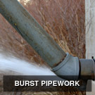 Burst pipework